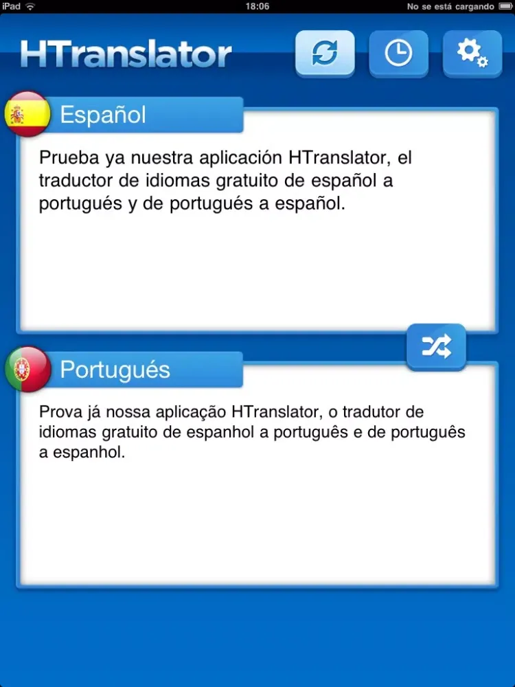 Htranslator - Free language translator iPad  স্ক্রিনশট