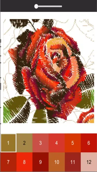 Rose Pixel Art Ekran Görüntüleri
