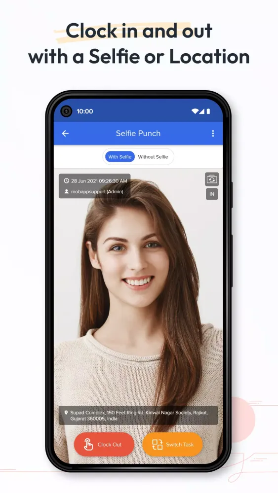 Attendance and Payroll App Screenshots