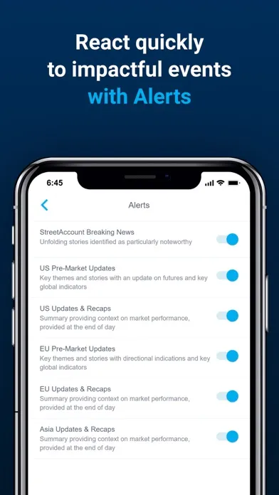 Ảnh chụp màn hình của FactSet 3.0