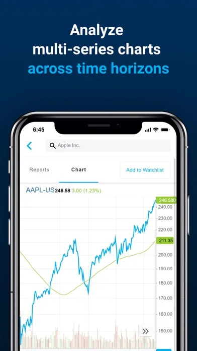 Ảnh chụp màn hình của FactSet 3.0