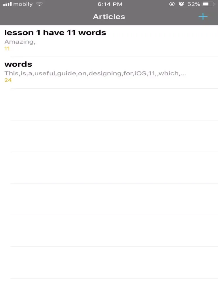 Learn English Article iPad  Ekran Görüntüleri