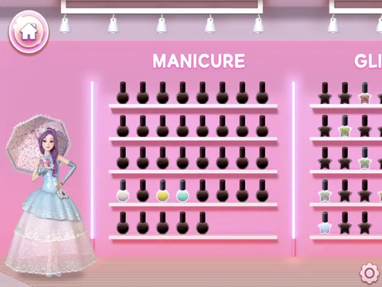 Left or right: Magic Dress iPad  Screenshots