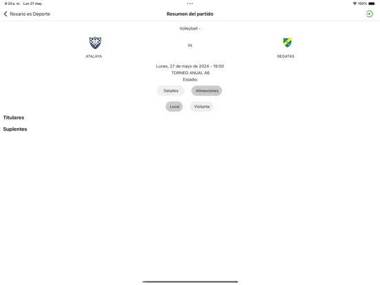 صور Rosario es Deportes iPad 