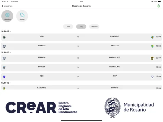 صور Rosario es Deportes iPad 