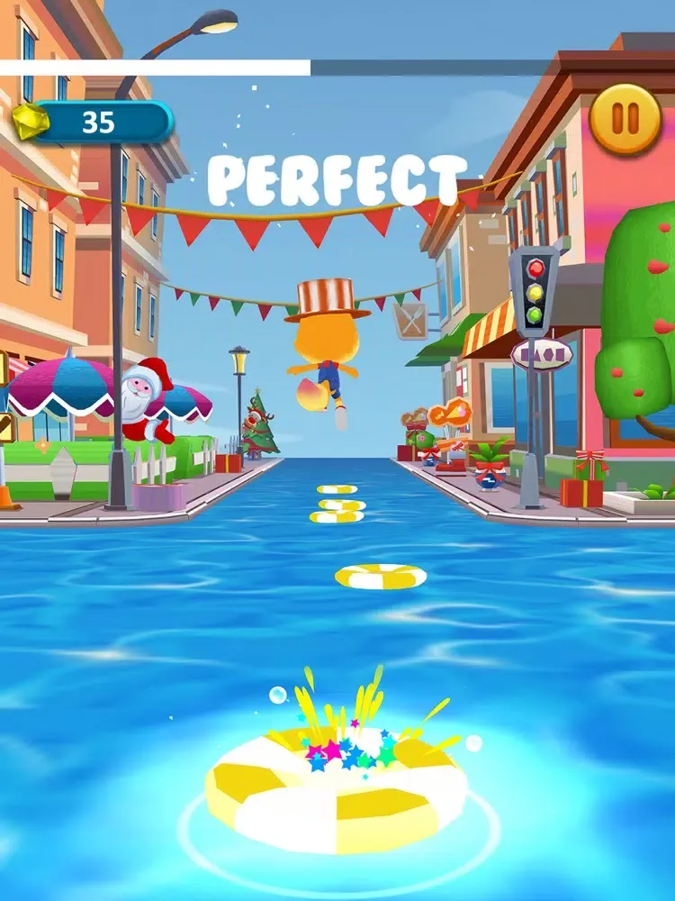 Screenshot di Music Bounce Hop Race iPad 