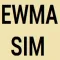 ARL simulator EWMA control chart
