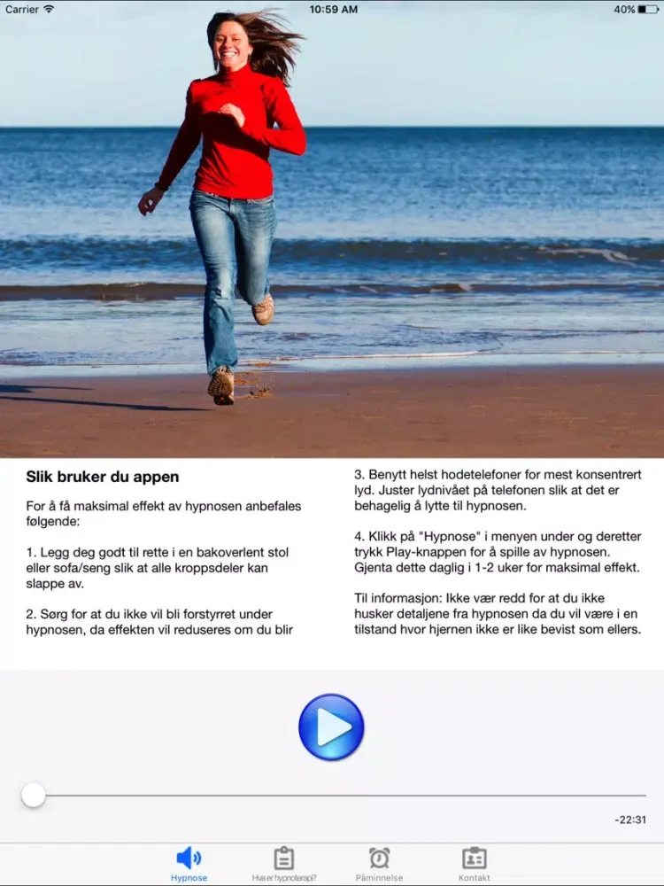 Скриншоты Angstfri med Hypnoterapi iPad 