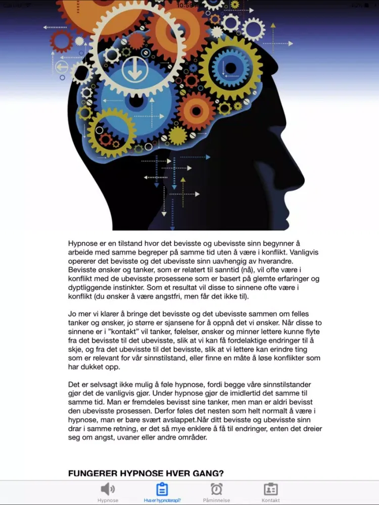 Скриншоты Angstfri med Hypnoterapi iPad 