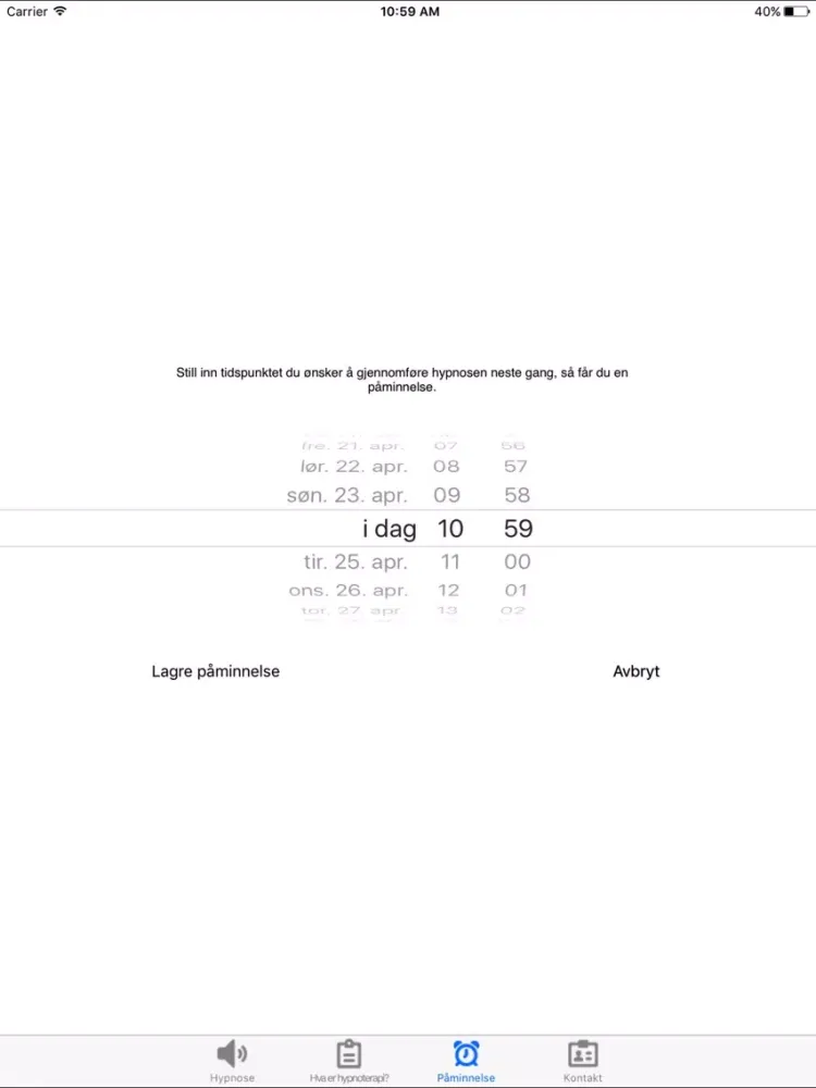 Скриншоты Angstfri med Hypnoterapi iPad 