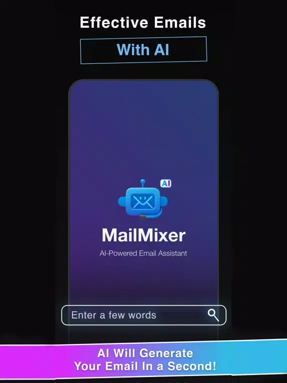 Zrzuty ekranu MailMixer iPad 