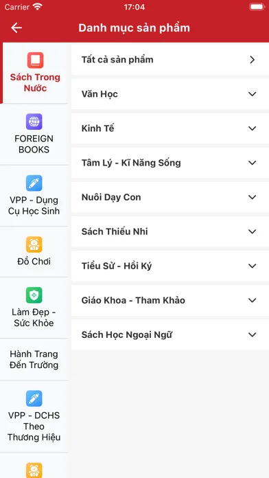 Fahasa Thế giới trong tầm tay Screenshots