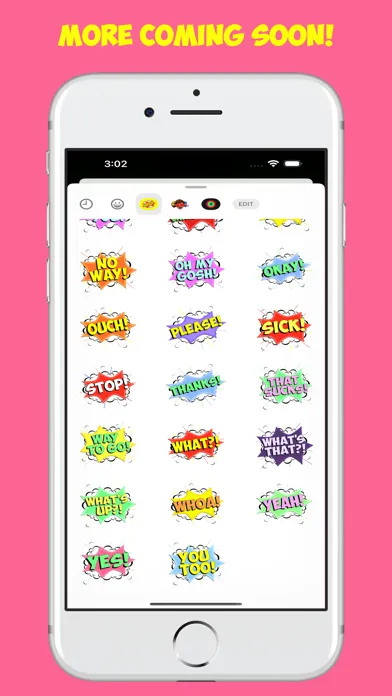 Zrzuty ekranu Shout! Stickers