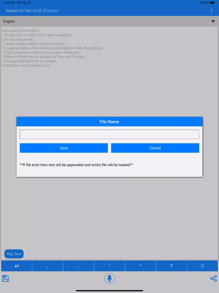 تصاویر Speech to Text and Translate iPad 