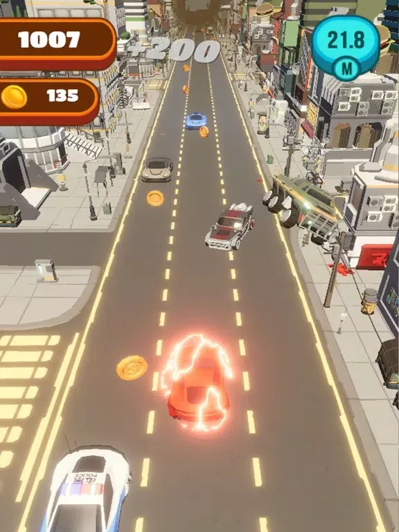 Tangkapan layar Smash & Dash - Crazy Drive iPad 