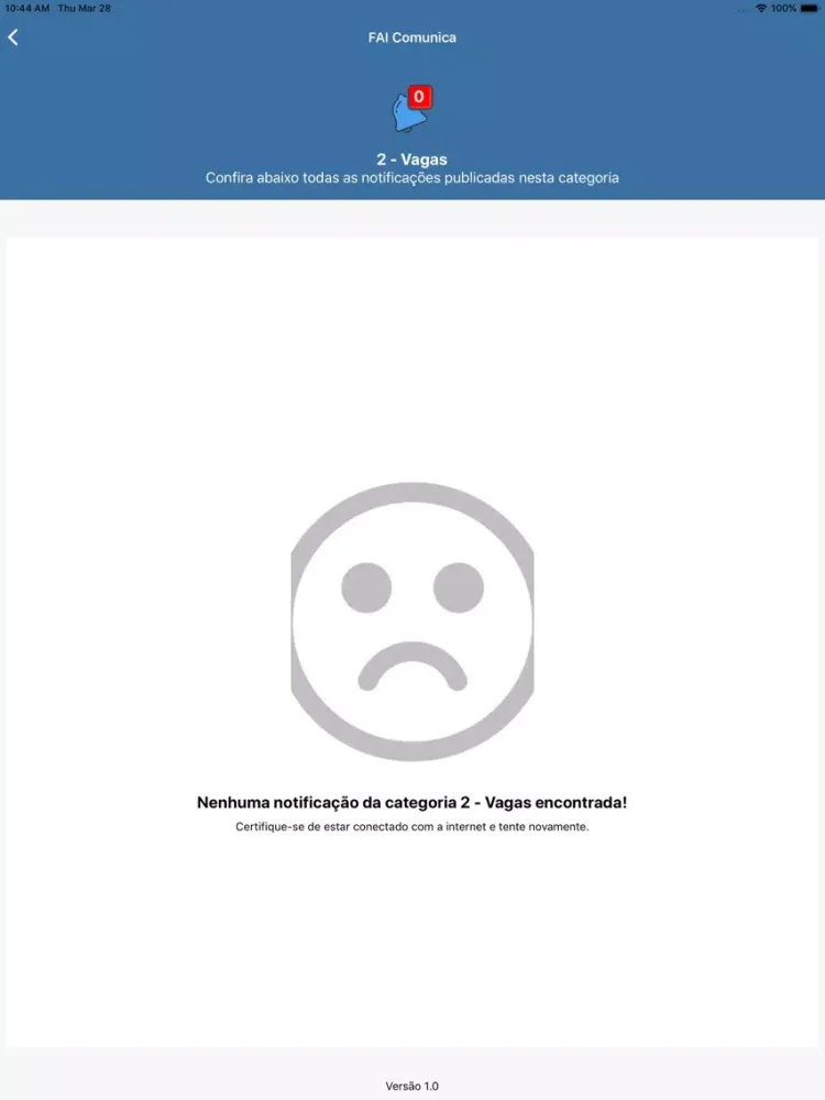 Captures d'écran de FAI Comunica iPad 