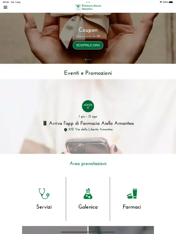 تصاویر Farmacia Aiello Amantea iPad 