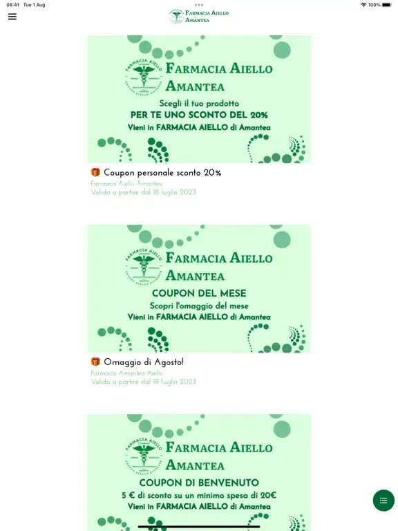 تصاویر Farmacia Aiello Amantea iPad 