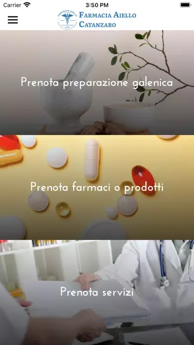 Capturas de tela do Farmacia Aiello Catanzaro