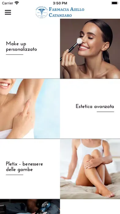 Capturas de tela do Farmacia Aiello Catanzaro