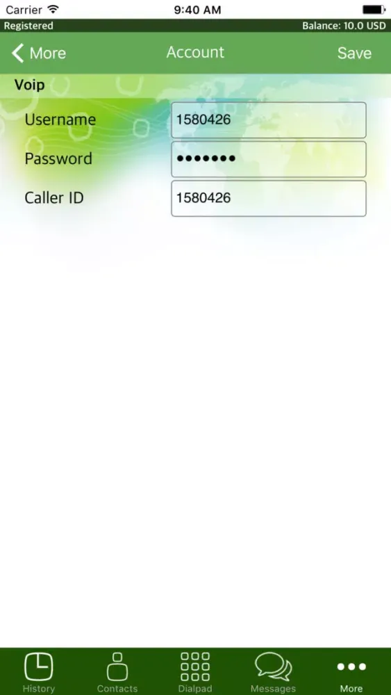 Big Time VoIP. Screenshots
