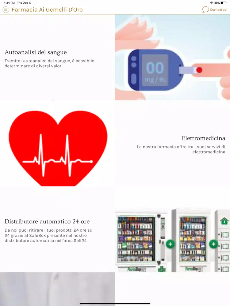 Скриншоты Farmacia ai Gemelli d'Oro iPad 