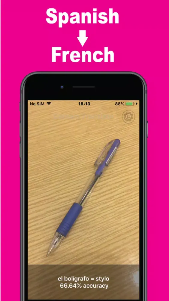 Camera Translator-Use Core ML سکرین شاٹس