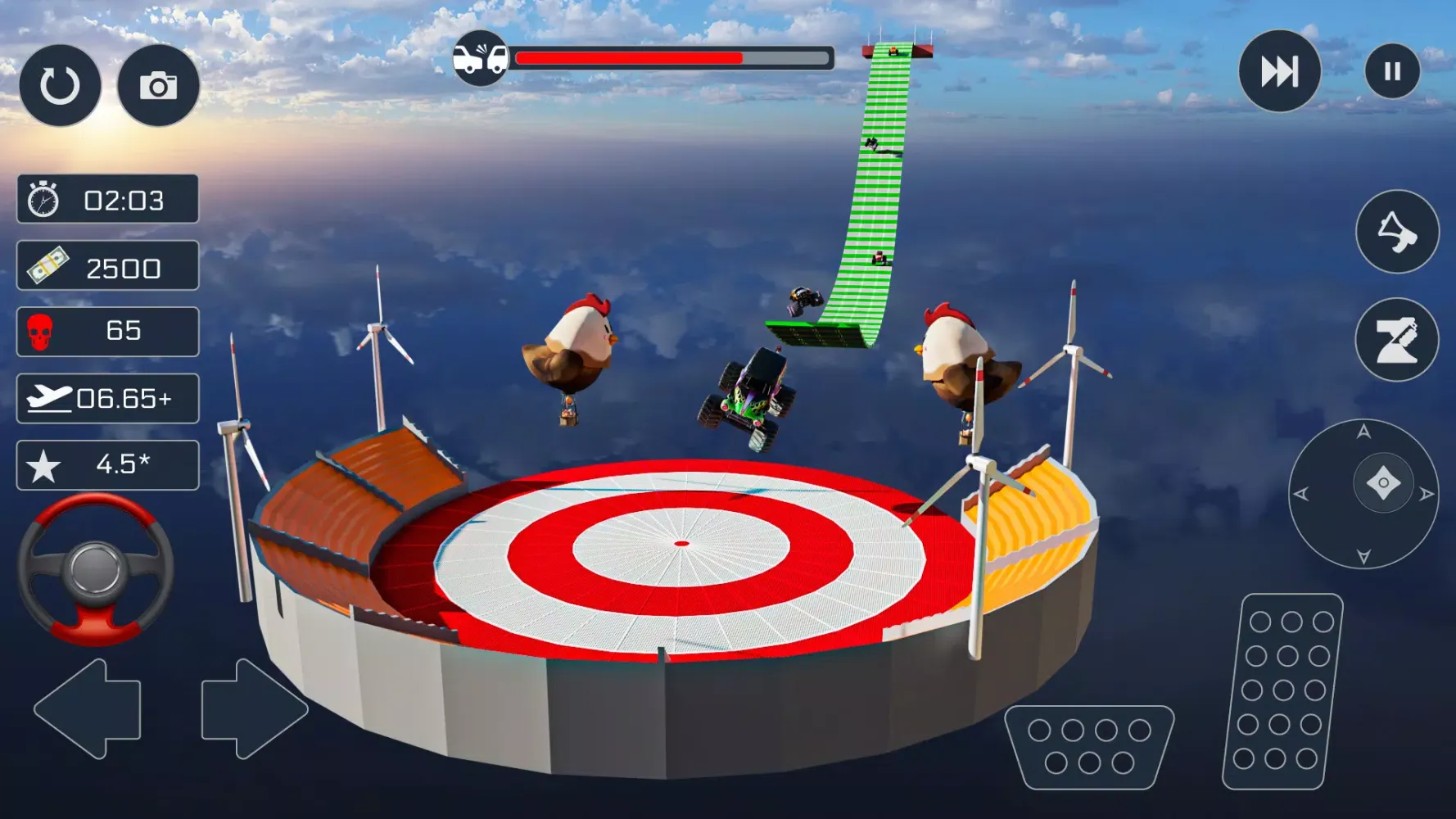 Monster Truck: Stunt Mega Ramp应用截图