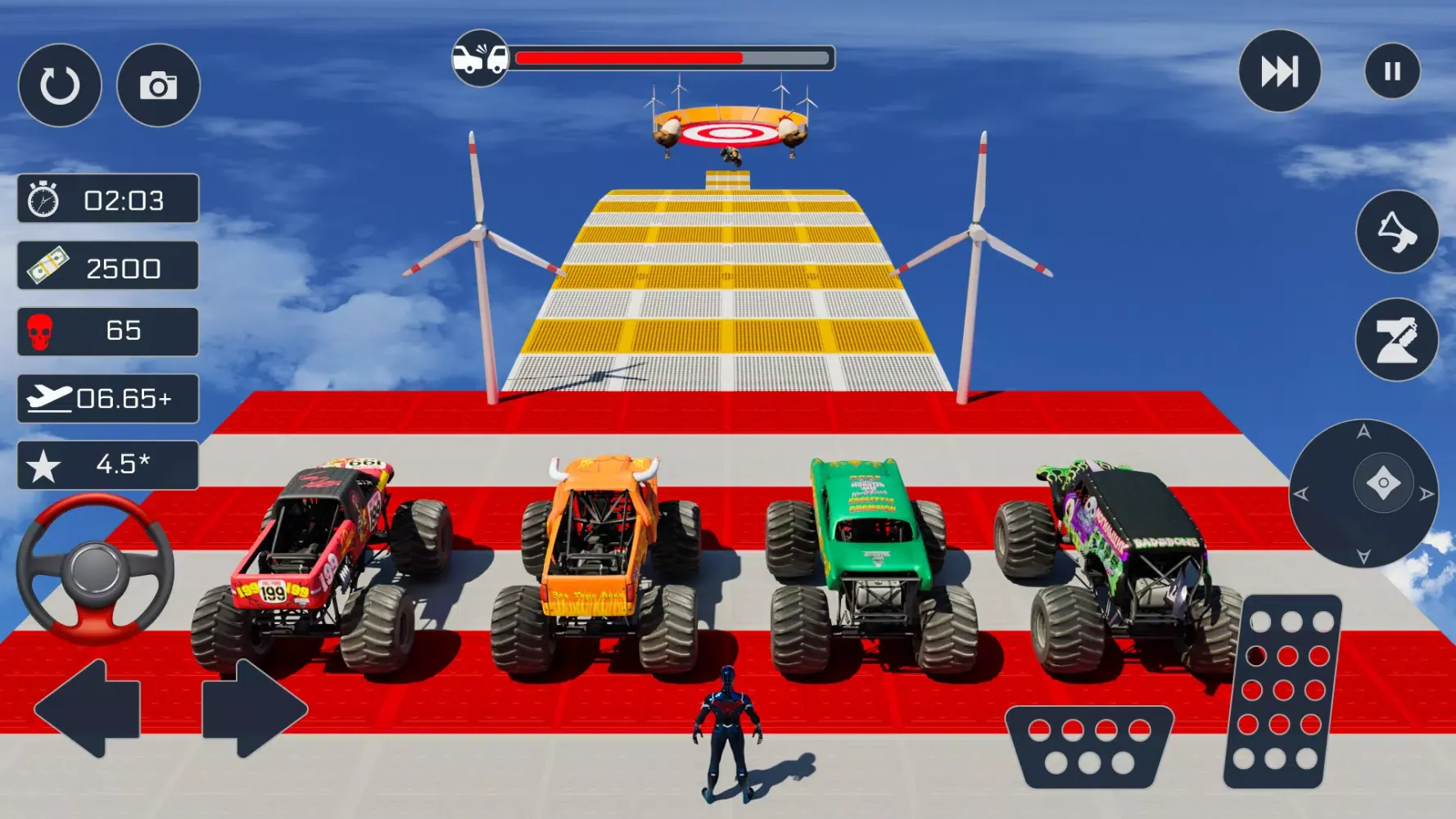 Monster Truck: Stunt Mega Ramp应用截图