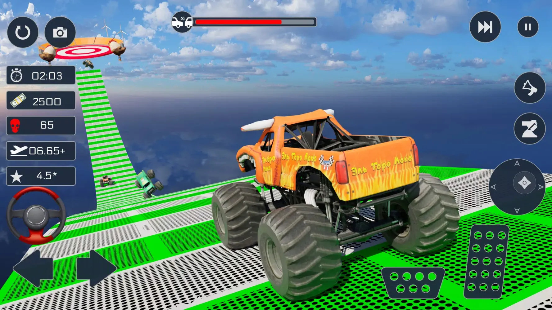 Monster Truck: Stunt Mega Ramp应用截图