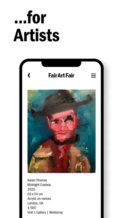 Captures d'écran de Fair Art Fair
