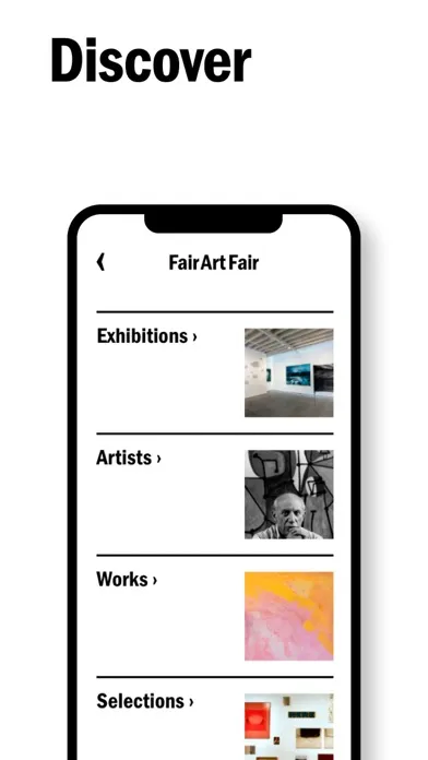 Captures d'écran de Fair Art Fair