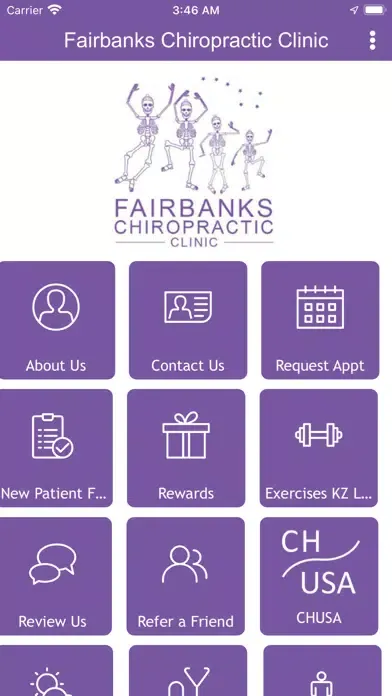 Zrzuty ekranu Fairbanks Chiropractic Clinic
