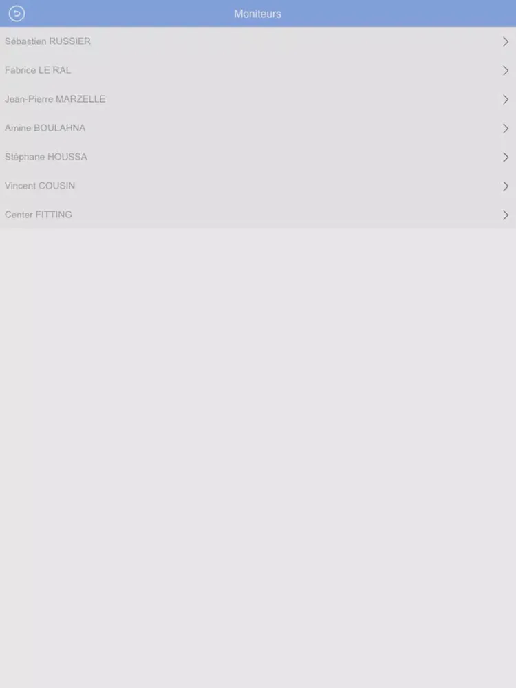 Ảnh chụp màn hình của Golf National Institut iPad 