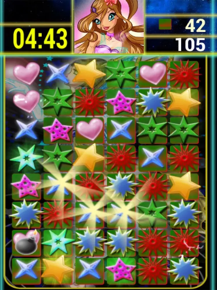 Ảnh chụp màn hình của Fairies Match3 iPad 