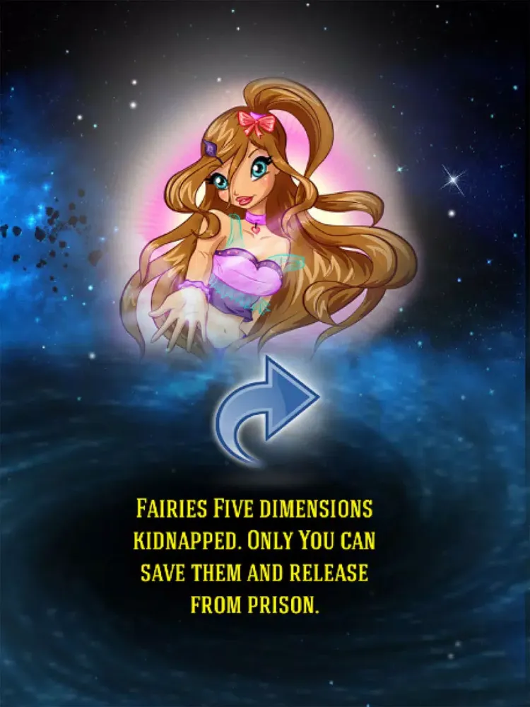 Ảnh chụp màn hình của Fairies Match3 iPad 