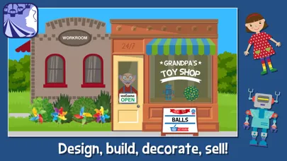Tangkapan layar Grandpa's Toy Shop