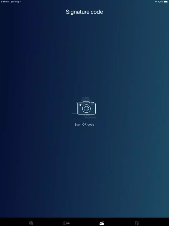 FPP Authenticator iPad 应用截图
