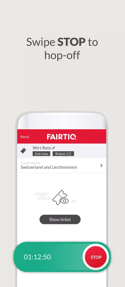 Скриншоты FAIRTIQ