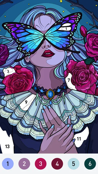 صور Fairy Color - Paint by number