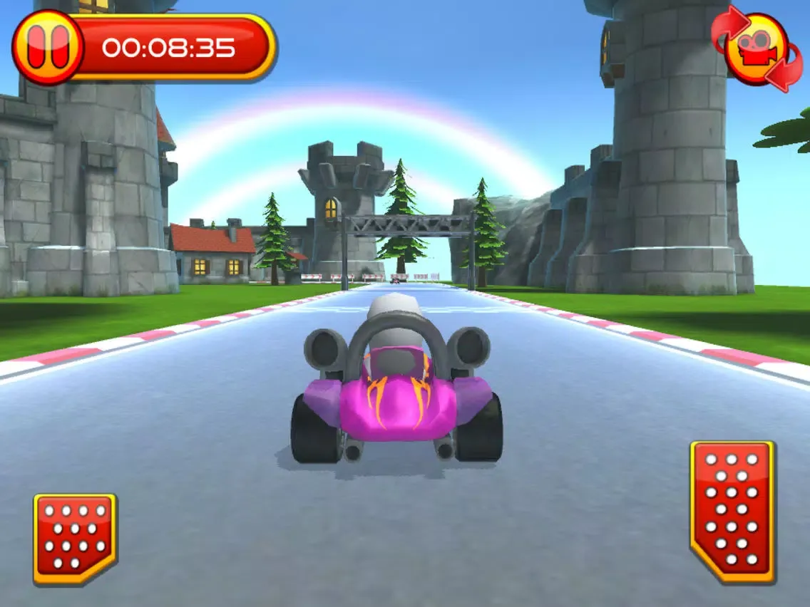 Captures d'écran de Cartoon Land Mini Car Driving Simulation iPad 