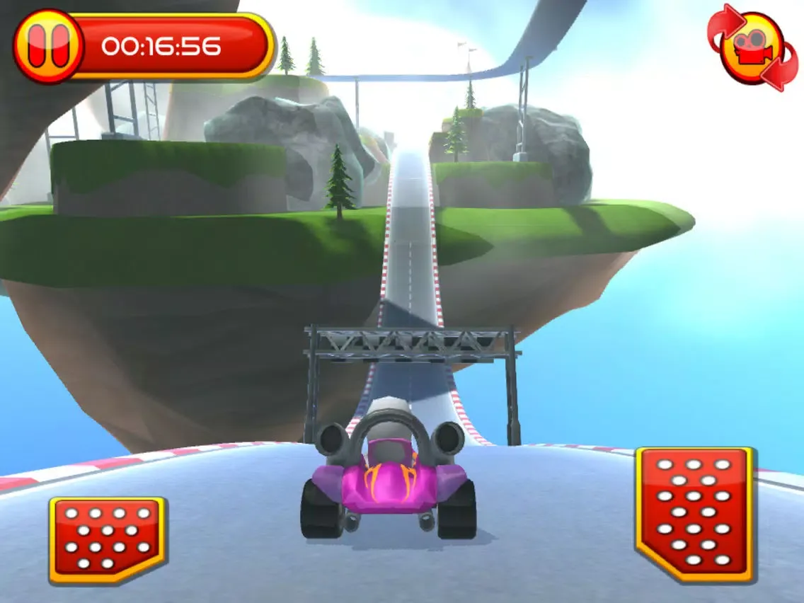 Captures d'écran de Cartoon Land Mini Car Driving Simulation iPad 