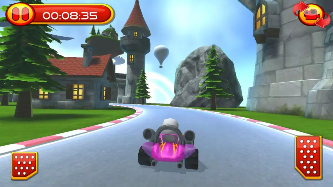 Captures d'écran de Cartoon Land Mini Car Driving Simulation