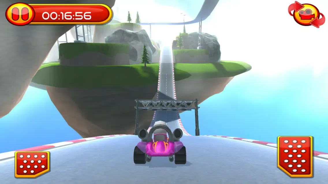 Captures d'écran de Cartoon Land Mini Car Driving Simulation