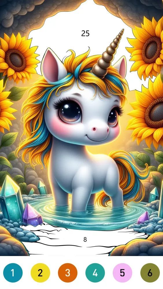 Capturas de tela do Fairytale Color