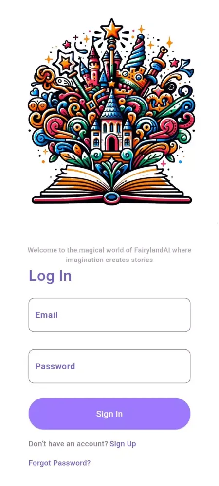 Capturas de tela do Fairyland AI: Kids Stories