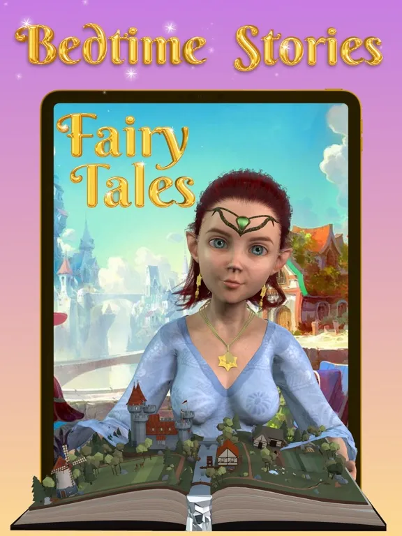 Tangkapan layar Fairy Tales: Bedtime Stories iPad 