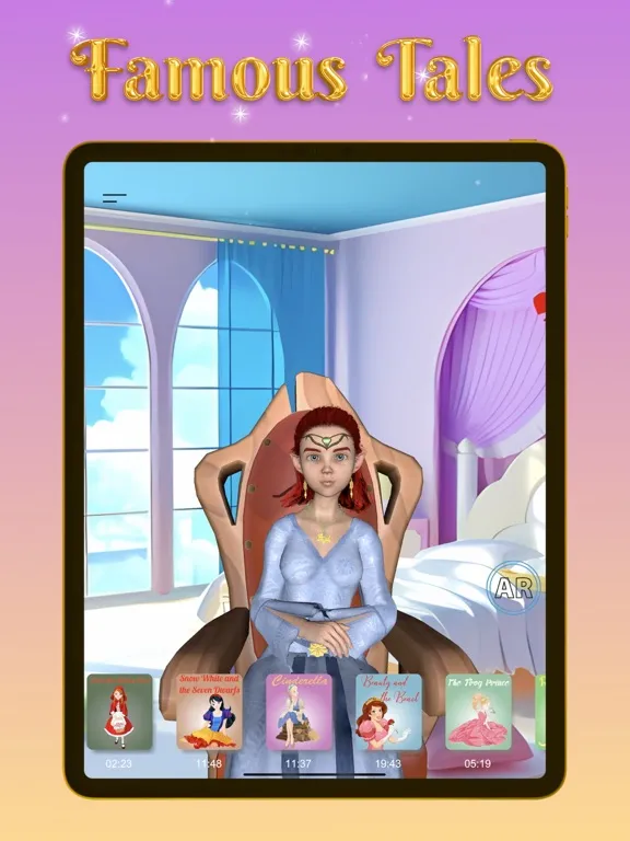 Tangkapan layar Fairy Tales: Bedtime Stories iPad 