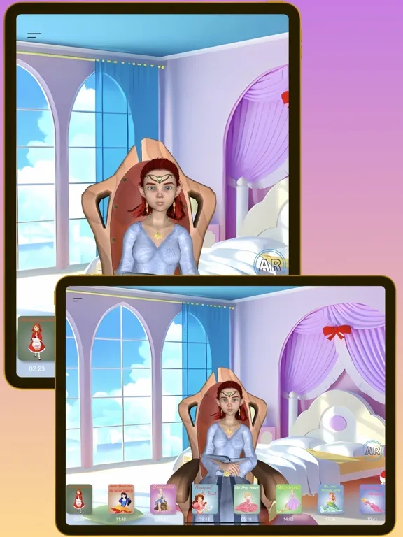 Tangkapan layar Fairy Tales: Bedtime Stories iPad 