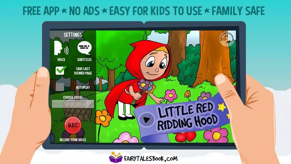 تصاویر Little Red Riding Hood - FairyTalesBook.com
